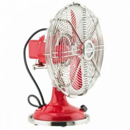 H.koenig JOE50 Ventilateur design métal rouge
