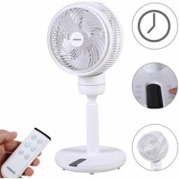Ventilateur de table Arebos 55W 4 vitesses Blanc - Blanc