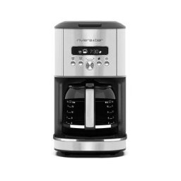 Cafetière filtre programmable inox BCF570 - Riviera-et-Bar - Inox et noir