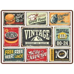 Set Table 40x30cm Hot Burgers - KISIKOL