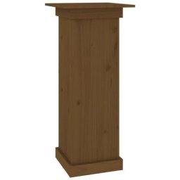 Support à fleurs Marron miel 40x40x90 cm Bois de pin solide Vidaxl marron miel