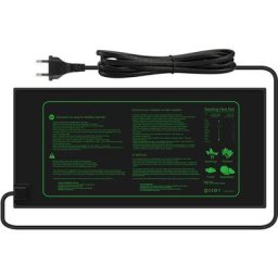2PCS 21W Tapis Chauffant pour Plantes Imperméable Serre de Germination Accélère la Germination des