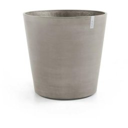 Grand pot sur roues Amsterdam 80 Taupe - ø 80 x h. 75 cm - 300 l - Ecopots