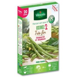 Vilmorin - Graines de Haricot Nain Vert Oxinel 2 - 20 metres