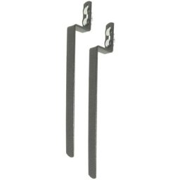 Kit anti bascule pour supports jardinières anthracite - 30 cm - Acier époxy - Louis Moulin