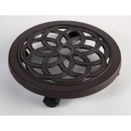 Nortene - Support roulant en fonte Flora Roll Alu - 30 cm