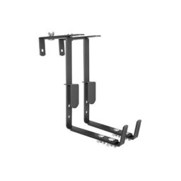 Lot de 2 supports tout reglable pour jardinière - 16 à 26 cm - Acier époxy - Louis Moulin