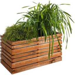 Bac à fleurs rectangle 202L - lign z 100 - Jardipolys