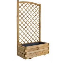 Bac à fleurs treillis arc - 65 L