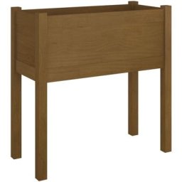 Vidaxl - Jardinière Marron miel 70x31x70 cm Bois de pin massif Honey brown