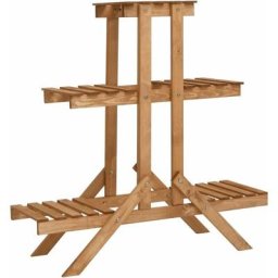 Vidaxl - Support pour plantes 83x25x83 cm Bois de sapin n/a