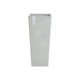 Grand vase carré rotterdam gris clair 32X32XH70CM