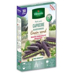Vilmorin - Graines de Pois à Rames Capucine ( Blauwshokker ) - 20 mètres