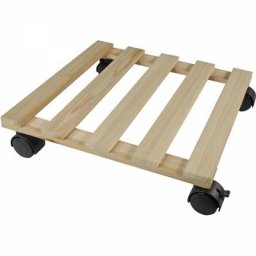 Support pot de fleur en bois, Forme carré - bois
