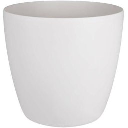 Pot De Fleurs Elho Brussels Rond Roues Ø35cm Blanc