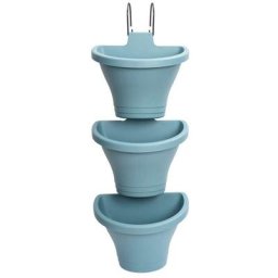 Elho - vaso corsica verticale forest 24CM SET/3 colore a scelta