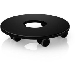 Support à roulettes pour Canto 40, Cube 40, Cursivo 40, Classico/Quadro 50, noir ø 30 - Lechuza
