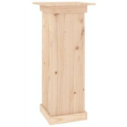 Support à fleurs 40x40x90 cm Bois de pin solide Vidaxl Marron