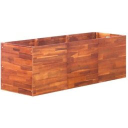 Lit surélevé de jardin Bois d'acacia 150x50x50 cm Vidaxl n/a