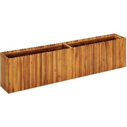 Lit surélevé de jardin 200x30x50 cm Bois massif d'acacia Vidaxl n/a