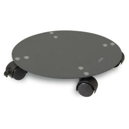 Roule plante disgn anthracite - 40 cm - Acier époxy - Louis Moulin