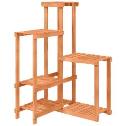 Support à fleurs 62,5x61,5x101,5 cm bois massif de sapin Vidaxl Brun
