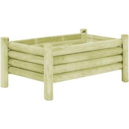 Lit surélevé de jardin Bois de pin imprégné 100x60x42 cm Vidaxl n/a