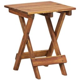 Support pour plantes 30x30x38 cm Bois d'acacia solide Vidaxl n/a
