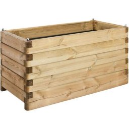 Bac à fleurs oléa 100 rectangle - 134 l