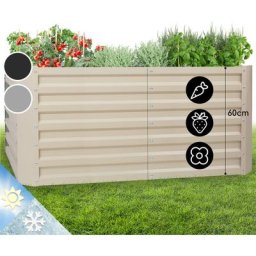 Jardinieres Exterieur Surélevées, Pot de Fleur Exterieur pour les Fleurs, Herbes, Fruits, Légumes,
