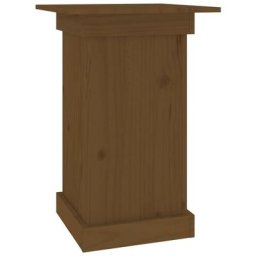 Support à fleurs Marron miel 40x40x60 cm Bois de pin solide Vidaxl marron miel