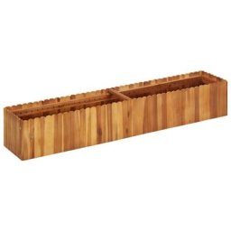 Lit surélevé de jardin 150x30x25 cm Bois massif d'acacia Vidaxl n/a