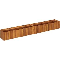Lit surélevé de jardin 200x30x25 cm Bois massif d'acacia Vidaxl n/a