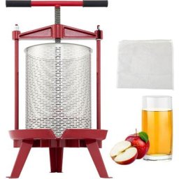 Vevor - Pressoir a Fruits Manuel Presse a Vin 14 l Panier Inox Pressoir-Baies Jus