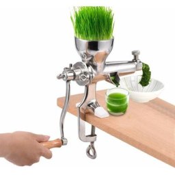 Extracteur de Jus Manuel, Presse-agrumes d'Herbe de Blé Extracteur de Jus Manuel en Acier