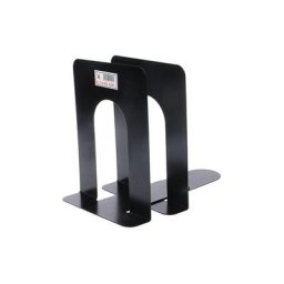 Fuienko - Serre-livres en métal Style Simple, Support en fer, supports de bureau antidérapants pour