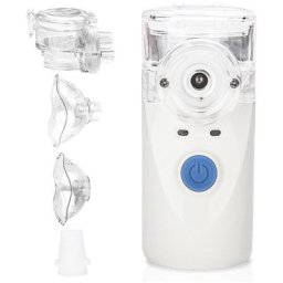 Swanew - Inhalateur de nébuliseur, humidificateur de nébuliseur à vapeur personnel portatif - Blanc