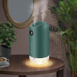 Humidificateur d'Air 500ML, Humidificateur d'Air Bébé 23dB Ultrasonique Silencieux, Humidificateur