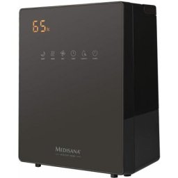 Humidificateur d'air avec hygromètre AH 675 116 W Noir Medisana - N/A