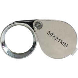 Blue Dream - Loupe Bijoutier - Loupe Grossissante Verre 30 x 21 mm Bijoux Antiquités Lentille