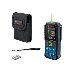 Télémètre laser 2x1,5V glm 50-27 cg vert avec 2 piles aa Bosch 0601072U00