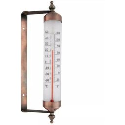 Hommoo - Esschert Design Thermometre de fenetre Zinc 25 cm TH70