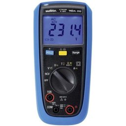 Mtx 202 Multimètre numérique protégé contre les projections deau (IP54) cat iii 600 v Affichage