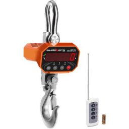 Steinberg - Peson Électronique Digital Balance Industrielle Crochet Télécommande 5t ± 1/2kg - Rouge