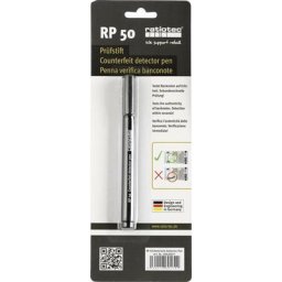 Rp 50 Stylo détecteur de faux billets X451371 - Ratiotec