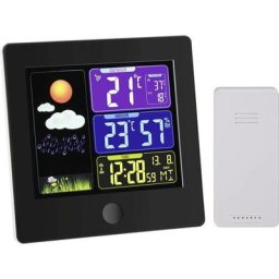 Tfa Dostmann - Station météo radiopilotée numérique 35.1133.01 noir