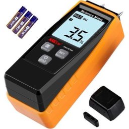 Testeur Humidité Mur & Bois, Compteur de fuites, Humidité, Mortier de Ciment, Détecteur de Teneur
