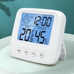 Thermomètre hygromètre intérieur numérique de haute précision, moniteur de température et