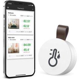 Thermomètre Hygromètre Intérieur Bluetooth, Mini Thermomètre D'intérieur, Capteur de Moniteur de