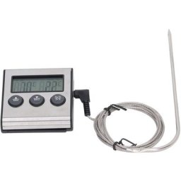 Thermomètre de Cuisson à Lecture Instantanée Thermomètre Alimentaire Numérique Sonde Thermomètre de